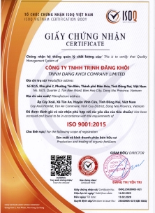 Chứng Nhận ISO 9001:2015